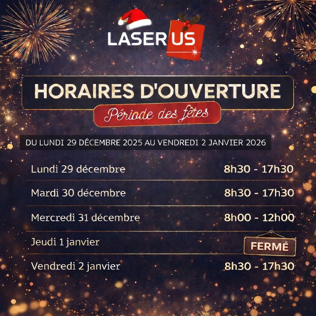 ✨ Horaires – période de fin d’année ✨